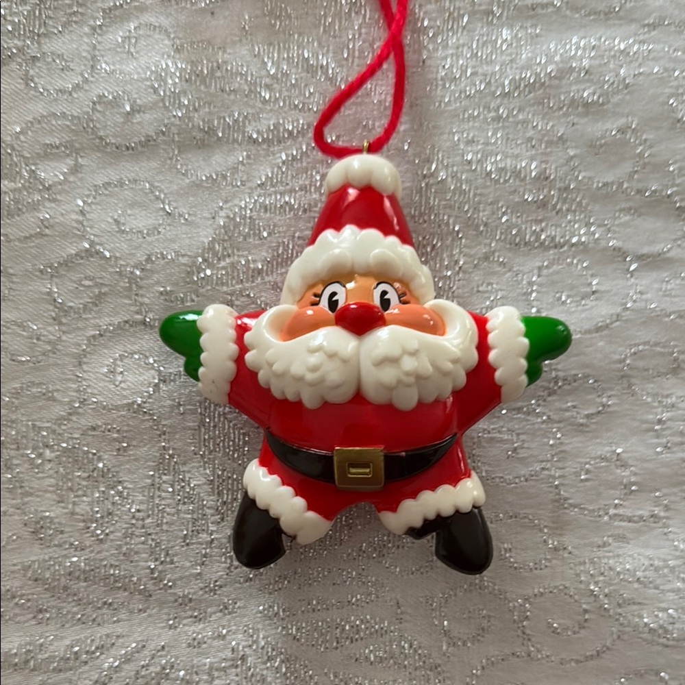 Jolly Santa Claus Hanging Ornament